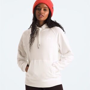 The north face TNF evolution hoodie in white dune medium